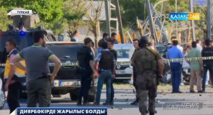 Түркияның Диярбәкір қаласында жарылыс болды