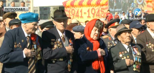 Жеңіс күні Петропавлда кең ауқымда тойланды