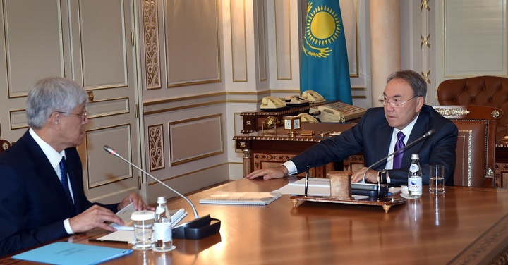 Президент Н.Назарбаев Алматы облысының әкімі Амандық Баталовты қабылдады