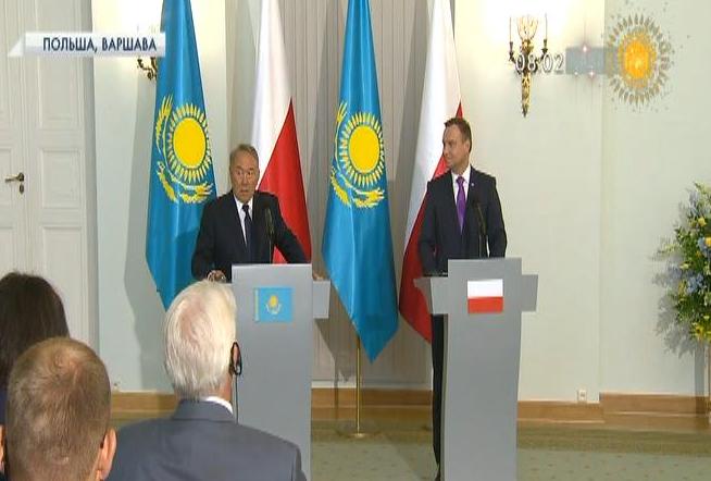 Елбасы Польшаға ресми сапармен барды