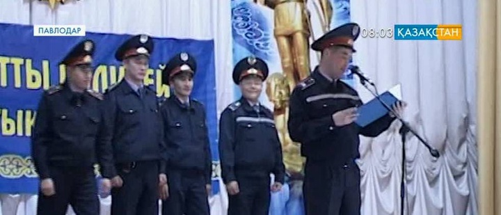 В Павлодаре прошел конкурс «Парасатты полицей»