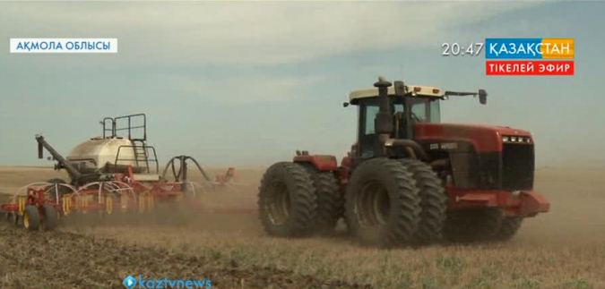 Ақмола облысында егін егу науқаны аяқталуда
