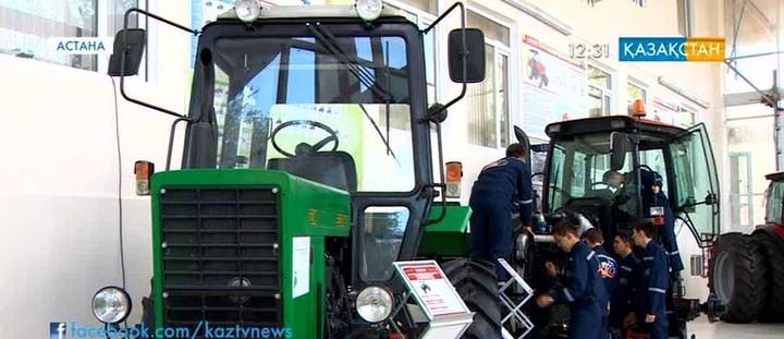 «Беларус» тракторының оқу-әдістемелік кескіні тарту етілді
